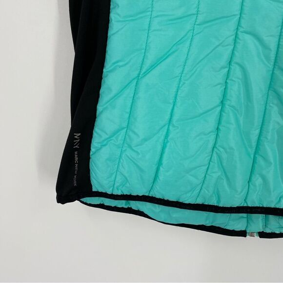 Marc New York Women’s Zipper Front Puffer Vest size M Green - Picture 4 of 4